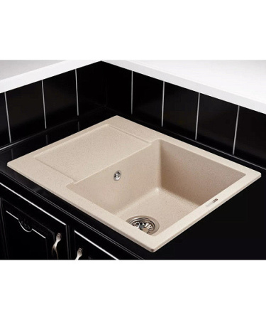 Кухонная мойка KUPPERSBERG MODENA 1B1D BEIGE