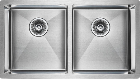 Кухонная мойка PAULMARK Twin PM237844-BS