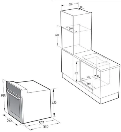 Духовой шкаф GORENJE BO6725E02ABGN