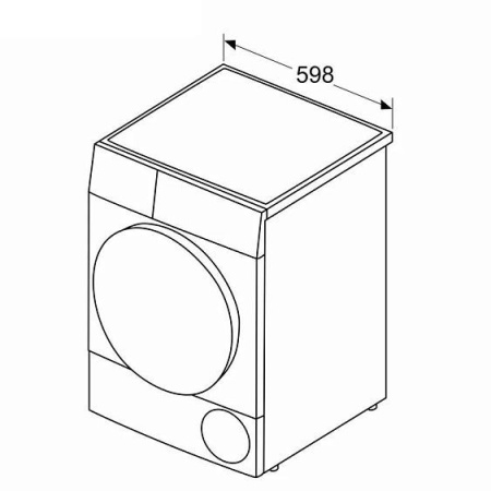 Сушильная машина BOSCH WQG24100BY