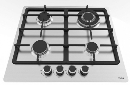Встраиваемая газовая варочная панель HAIER HHX-M64CWX