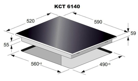Варочная поверхность KAISER KCT 6140 FI