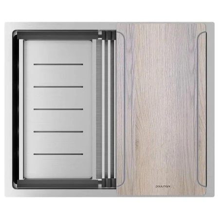 Кухонная мойка PAULMARK NEXT-MULTI SINK PM785445-BS