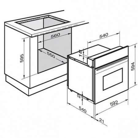 Духовой шкаф BRANDT fp 1067 xs