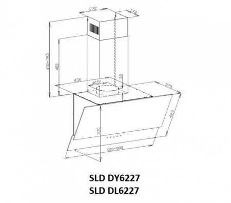 Вытяжка SCHAUB LORENZ SLD DL6227