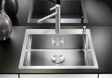 Мойка BLANCO 521639 BLANCO CLARON 550-IF/А нерж. сталь зеркальная полиров