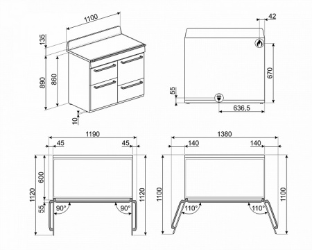 Вытяжка BOSCH DWK68AK60T
