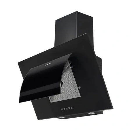 Вытяжка MAUNFELD tower round black glass
