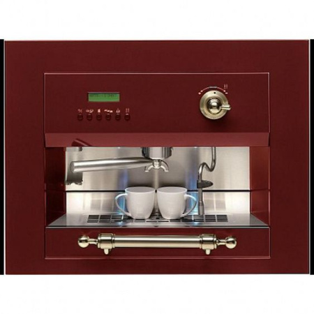 Встраиваемая кофеварка ILVE ES-645SТК бордо