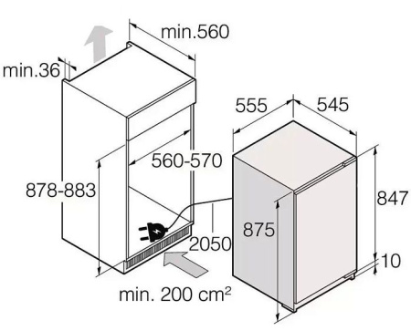 Холодильник ASKO R30931EI