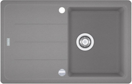 Кухонная мойка FRANKE bfg 611 basis (114.0259.930) серый фрагранит