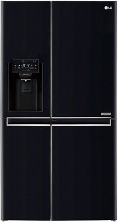 Холодильник LG GS-J760WBXV черный