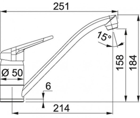 Смеситель FRANKE 115.0470.658 FRANKE NOVARA PLUS,белый