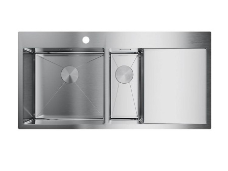 Кухонная мойка OMOIKIRI Akisame 100-2-IN-L(арт.4973544)