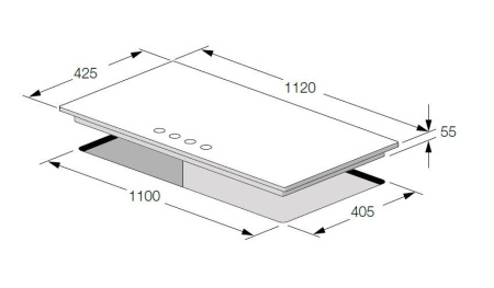 Варочная панель FULGOR FSH 1124 G 2DWK XX