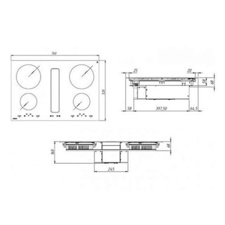 Варочная поверхность AKPO WK-9 Tytan Induction 4