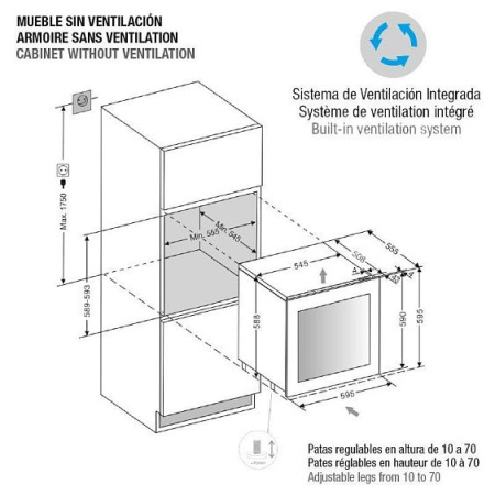 Винный шкаф PANDO PVMAV 60-23CRR