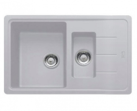 Кухонная мойка FRANKE bfg 651 basis (114.0259.965) серый фрагранит
