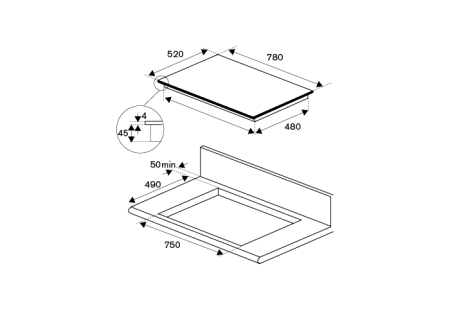 Холодильник HITACHI R-B 572 PU7 GS серебристое стекло