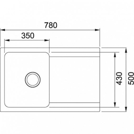 Кухонная мойка FRANKE OID 611-78 серый