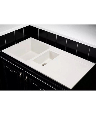 Кухонная мойка KUPPERSBERG MODENA 1,5B2D WHITE