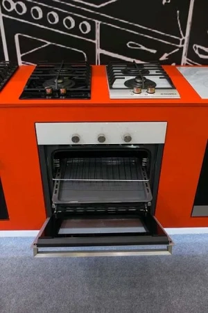 Электрический духовой шкаф MAUNFELD meof.676w (цвет белый+белое стекло)