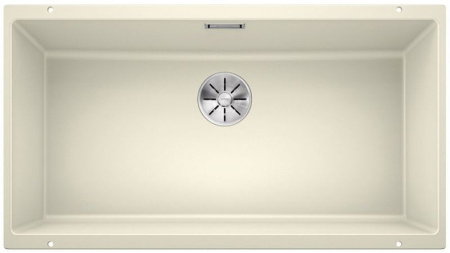 Кухонная мойка Blanco SUBLINE 800-U отводная арматура InFino® жасмин гранит 523146