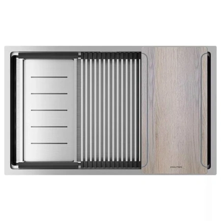 Кухонная мойка PAULMARK NEXT-MULTI SINK PM787445-BS