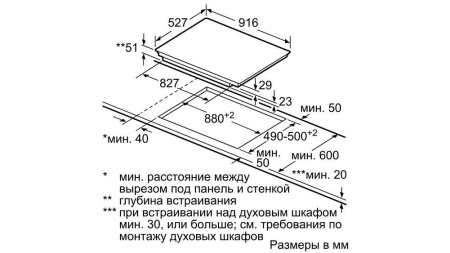 Индукционная варочная поверхность BOSCH PXX975KW1E