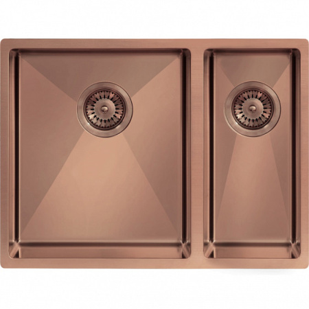 Кухонная мойка TopZero ColorX TNL 340.70.30 GOLD ROSE, медь