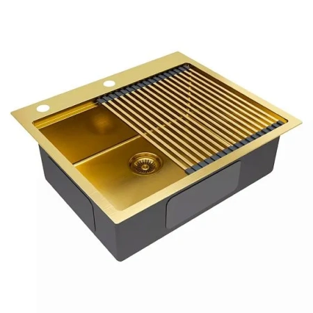 Кухонная мойка PAULMARK KRONER-PRO PM705951-BG