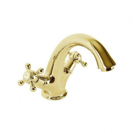 Смеситель CEZARES GOLF-LS1-03/24 золото/ручки золото
