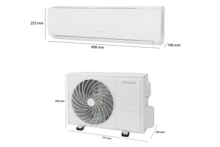 Сплит-система BOMANN CL 6045 QC CB 9000 BTU/h WiFi