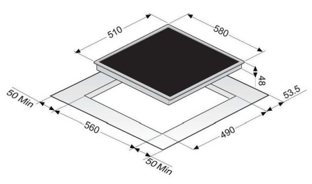 Поверхность ZIGMUND & SHTAIN cns 09.6 dx