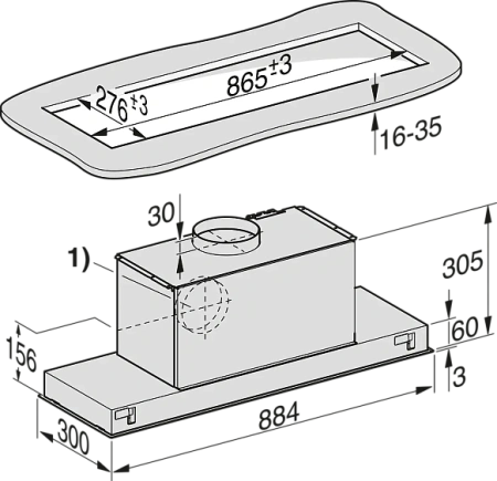 Вытяжка MIELE DA 2390 Stainless steel