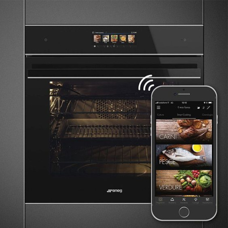 Духовой шкаф SMEG SFP6606WTPNX