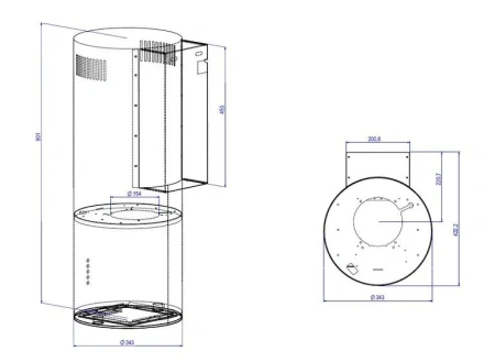 Вытяжка DELONGHI Orlando 315 IM