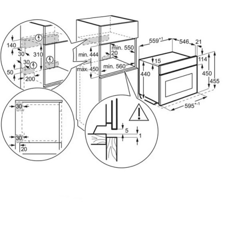 Духовой шкаф ELECTROLUX EVL6E40X