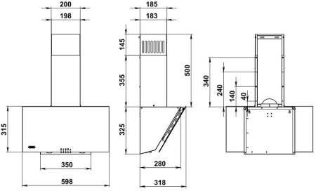 Вытяжка KANZLER D 539 W