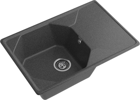 Кухонная мойка GRANFEST GF-U-740L графит