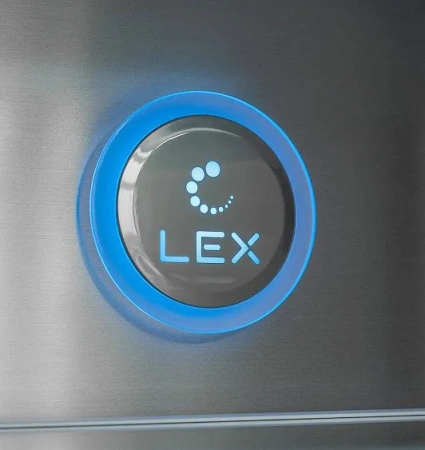 Холодильник LEX LCD505 graphite skin Cross Door
