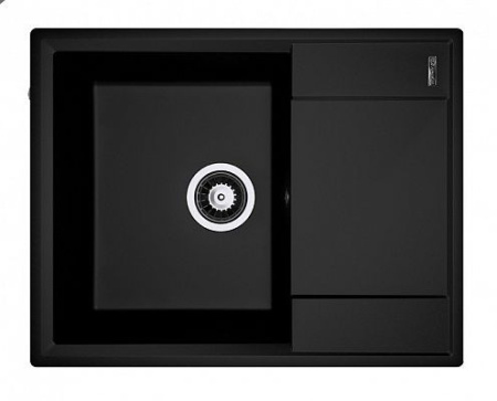 Кухонная мойка FLORTEK Консул 640 черный (23.020.C0640.102)