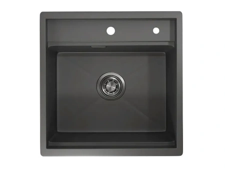 Кухонная мойка GRANULA KS-5051 графит/матовый
