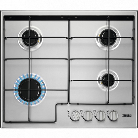 Встраиваемая газовая варочная панель ZANUSSI GPZ 262 SS