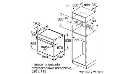 Духовой шкаф BOSCH HBA5570B0