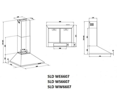 Вытяжка SCHAUB LORENZ SLD WW6607
