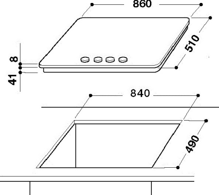 Варочная поверхность WHIRLPOOL  goa9523/nb