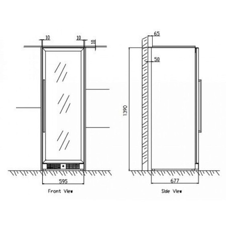 Винный шкаф COLDVINE C110-KBT2