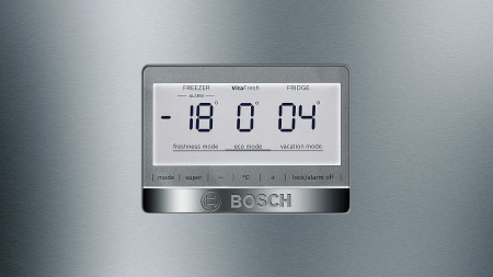 Холодильник Bosch KGF39PI45 серебристый — фото