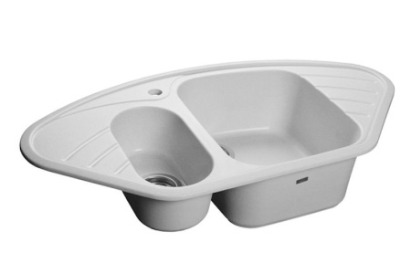 Кухонная мойка GRANFEST Corner GF-C960E иней